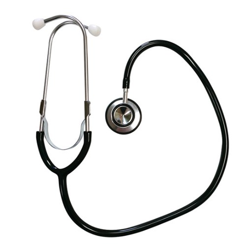 Stethoscope Dual Head Black