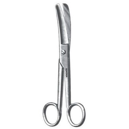 Doyen OR Scissor Curved 7"