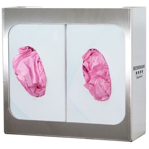 Double Glove Box Holder Stainless 6/CS