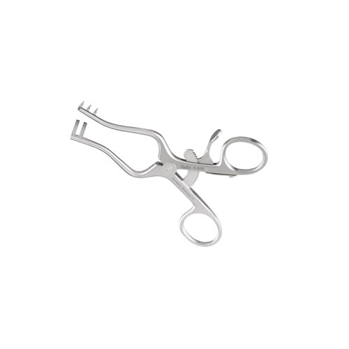 Weitlaner Retractor 4.25" 2x3Teeth Sharp