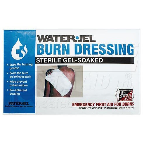 Water-Jel burn dressing 20.3 x 45.7cm