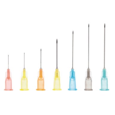 Hypodermic Needle 23gx1 100/10bx/cs