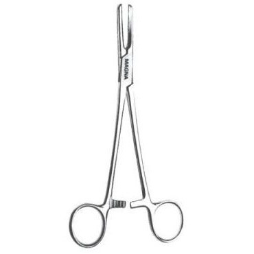 Tubing Occluding Forcep Serrated 7"