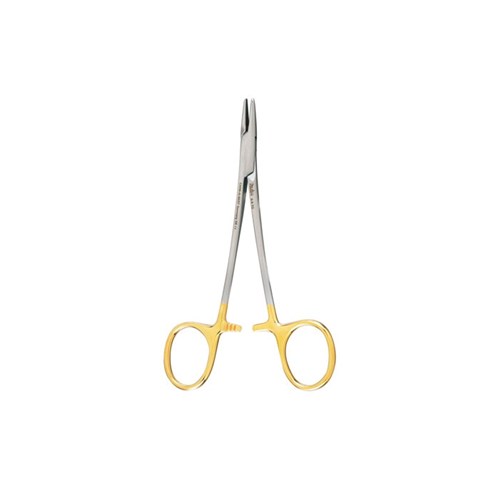 Halsey Needle Holder 5.25" TC, Serrated