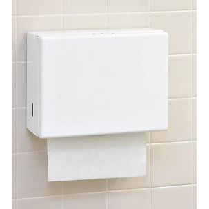 Universal Paper Towel Dispenser White