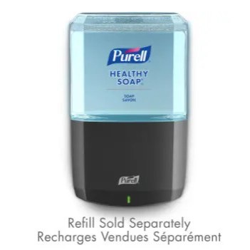 ES6 Soap Dispenser Black Touch Free