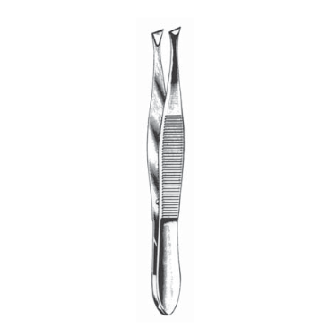 First Aid Forcep Oblique End 3.5"
