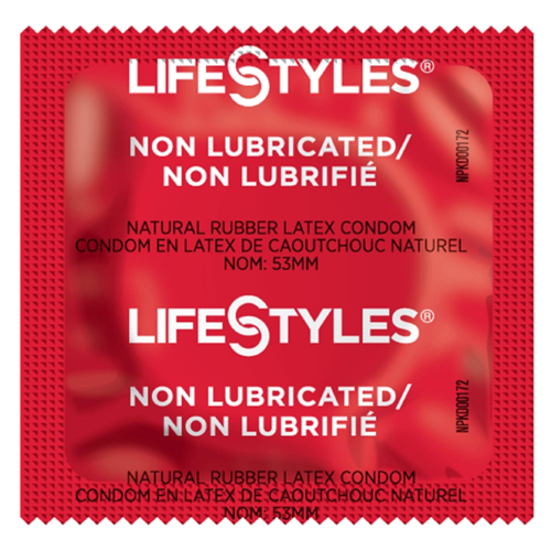 Latex Non-Lubricated Condoms 144/7bx/cs