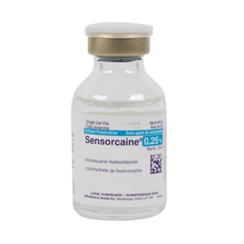 Sensorcaine 0.25% 10mL Polyamp 50/bx