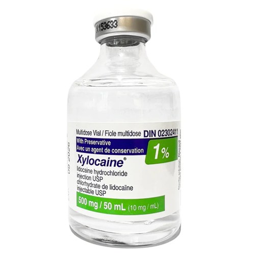Xylocaine 1% Plain 50ml 10vials/cs