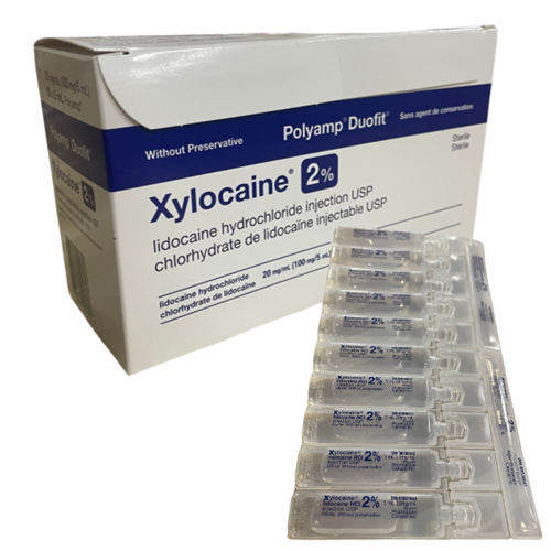 Xylocaine 2% Plain 5mL 50/bx