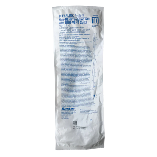Clearlink IV Set 10 drop/mL 102" 48/case