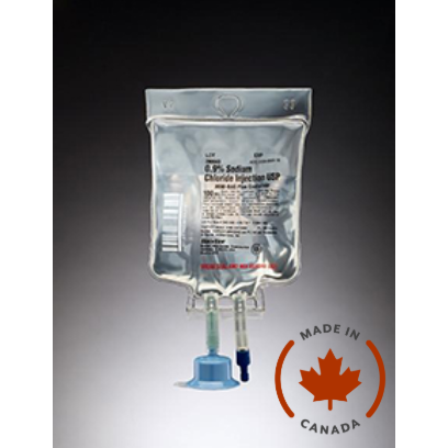 Mini Bag 0.9% NACL 100ml 72/CS