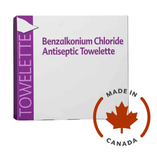 BZK Antiseptic Towelettes 100/10BX/CS