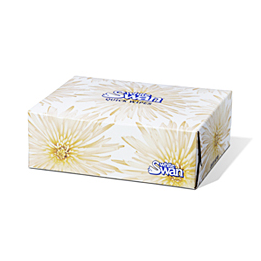 White Swan 2ply Quick Wipes 80/135BX/CS