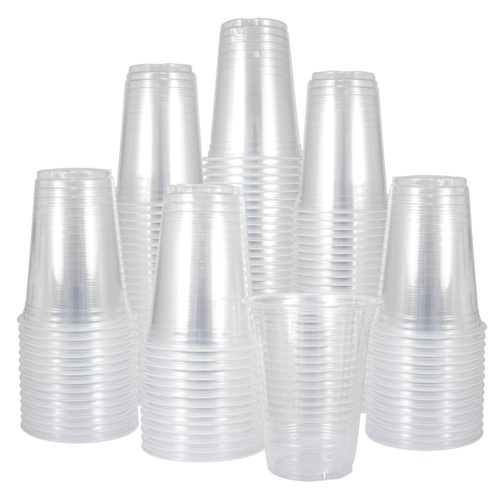 9oz Clear Plastic Cold Cups 500/case