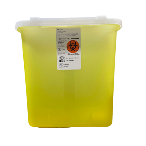 Sharps-A-Gator Yellow 2gl 20/case