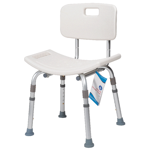 Deluxe Shower Chair with Back
