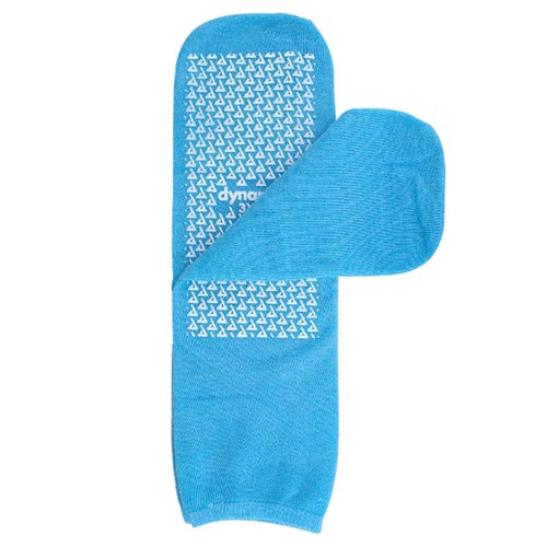 Slipper Socks Single Sided Lg 1pr/48bx/c