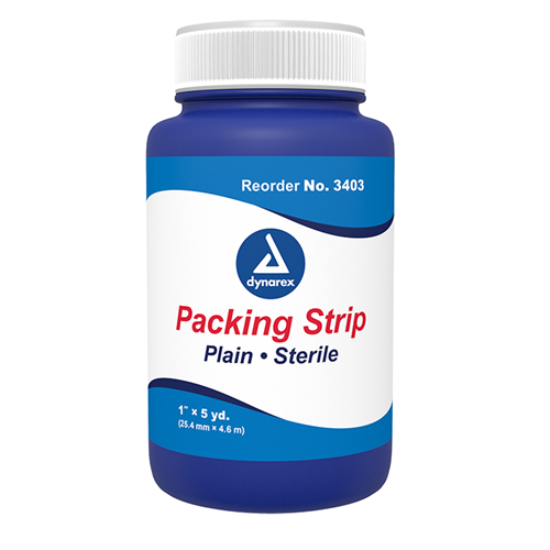 PACKING STRIP 1" X 5YD 12BT/CS