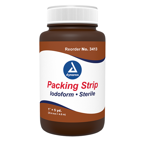 Iodoform Strip 1"x5yd 12bt/cs