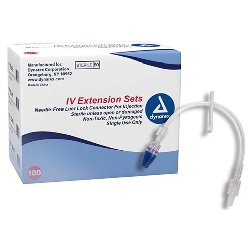 IV Extension Set 6" 100/box