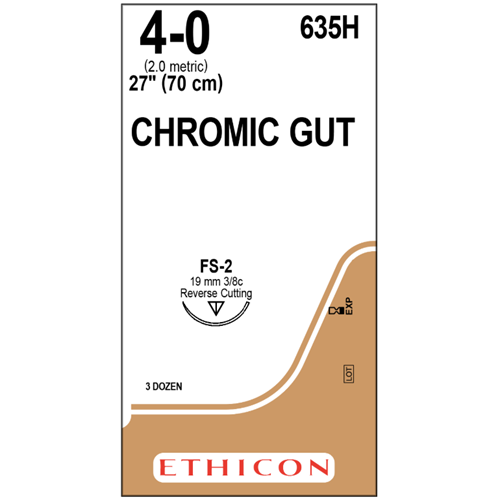 CHROMIC GUT 4/0 FS-2 36/BX