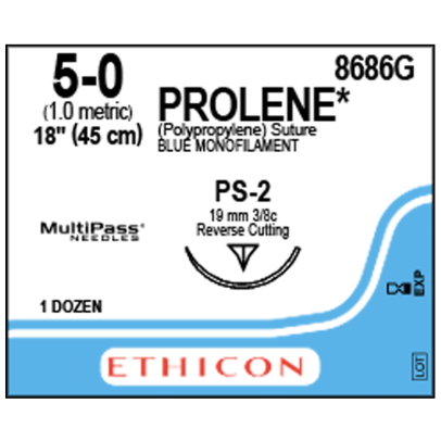 PROLENE 5/0 PS-2 12/BX