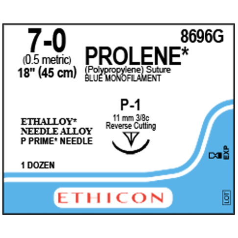 PROLENE 7/0 P-1 12/BX
