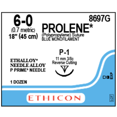 PROLENE 6/0 P-1 12/BX