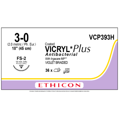 Vicryl Plus Violet  3/0 FS-2 36/bx