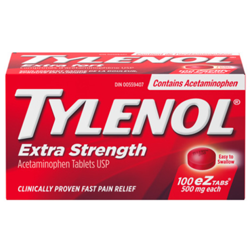 Tylenol Extra Strength 100/box