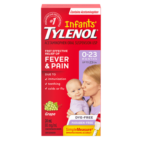 Tylenol Infants Drops 80mg/ml 24ml
