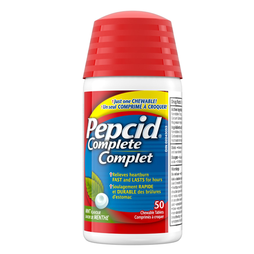 Pepcid Complete Heartburn Tablet 50/bt