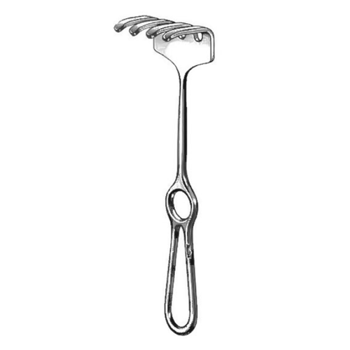 Ollier Retractor 8.5" blunt 4 prongs Ollier Retractor 8.5" blunt 4 prongs