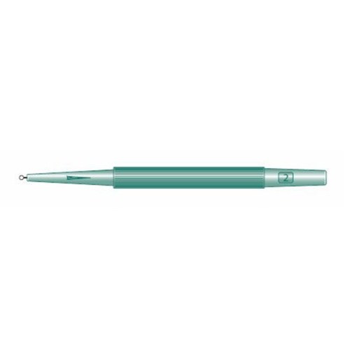 DISPOSABLE DERMAL CURETTE 2MM 50/BX