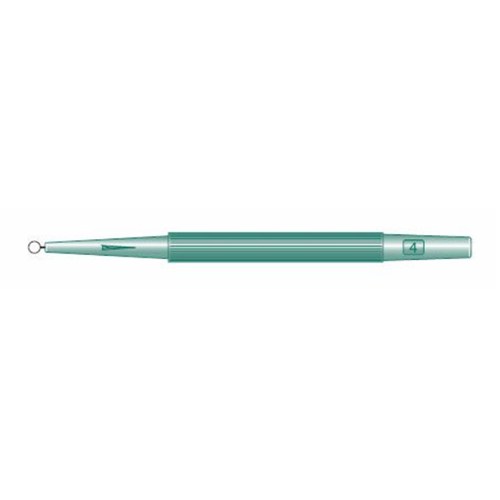 DISPOSABLE DERMAL CURETTE 4MM 50/BX