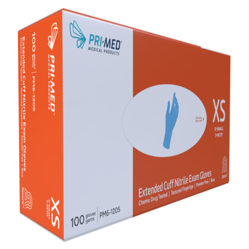 Secure Nitrile EC Gloves XSM 100/10BX/CS Secure Nitrile EC Gloves XSM 100/10BX/CS