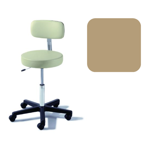 Air Lift Stool with Backrest Sandy Ret