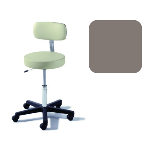 Air Lift Stool with Backrest Latte
