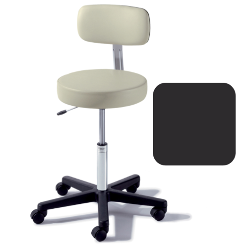 Airlift Stool w/ Back Locking Casters
