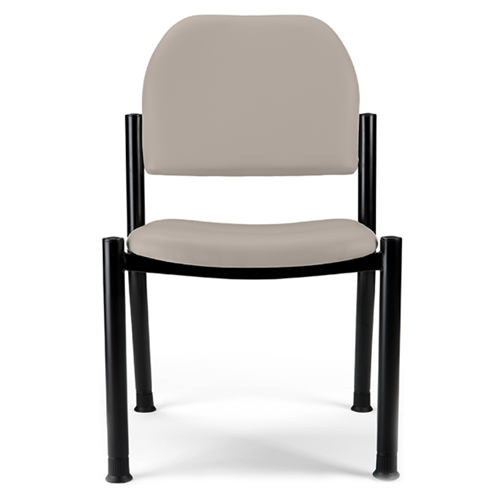 Side Chair No Arms - Dark Linen