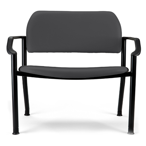 Bariatric Chair with Arms Obsidian Bariatric Chair with Arms Obsidian