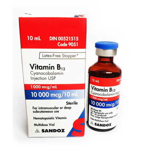 Vitamin B12 Inj 1000mcg/ml  10ml