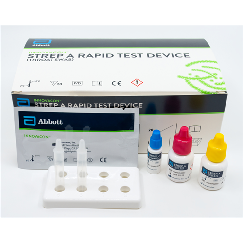 Innovacon Strep A Rapid Cassettes 20/box Innovacon Strep A Rapid Cassettes 20/box