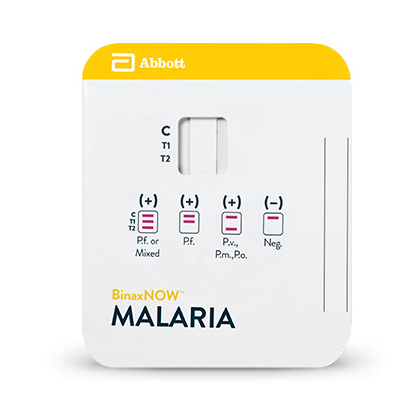 BinaxNOW Malaria Rapid Test 25/bx