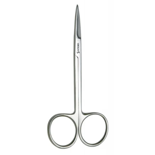 Iris Scissor Straight 4.5" Sterile