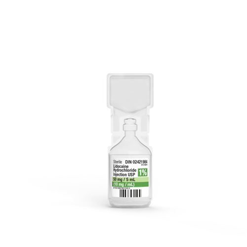 Lidocaine 1% Plain 5ml 20/box