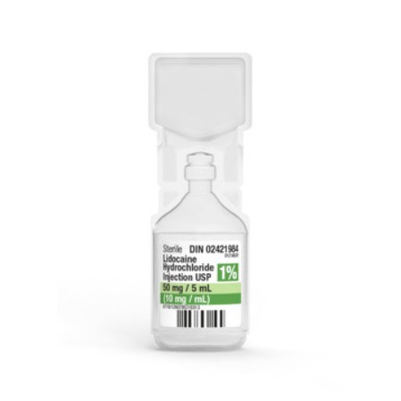 Lidocaine 1% Plain 10ml 20/box