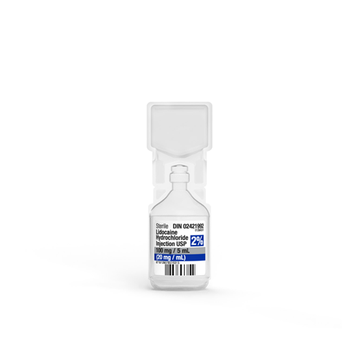Lidocaine 2% Plain 5ml 20/bx